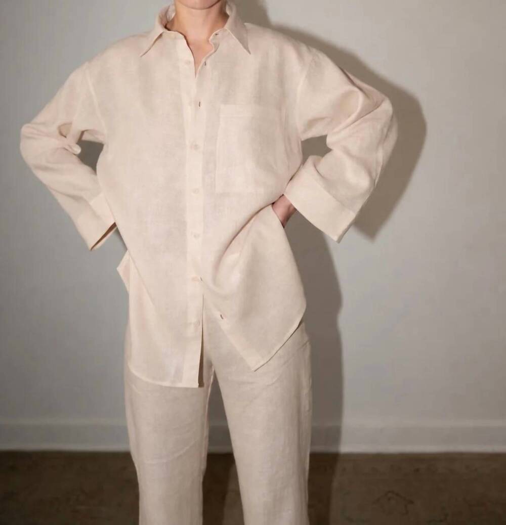 NEW ZII ROPA luc shirt in apricot